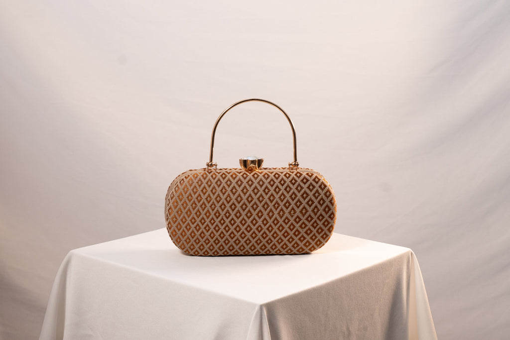 Brown Clutch bag
