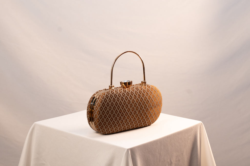Brown Clutch bag