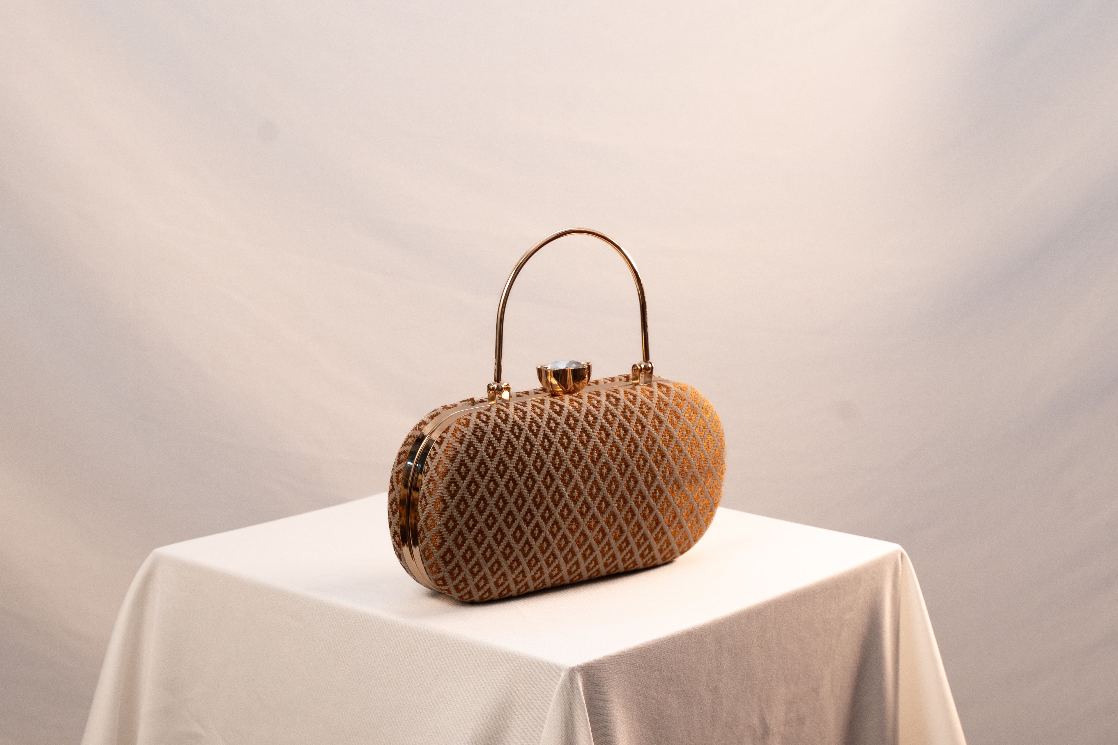 Brown Clutch bag