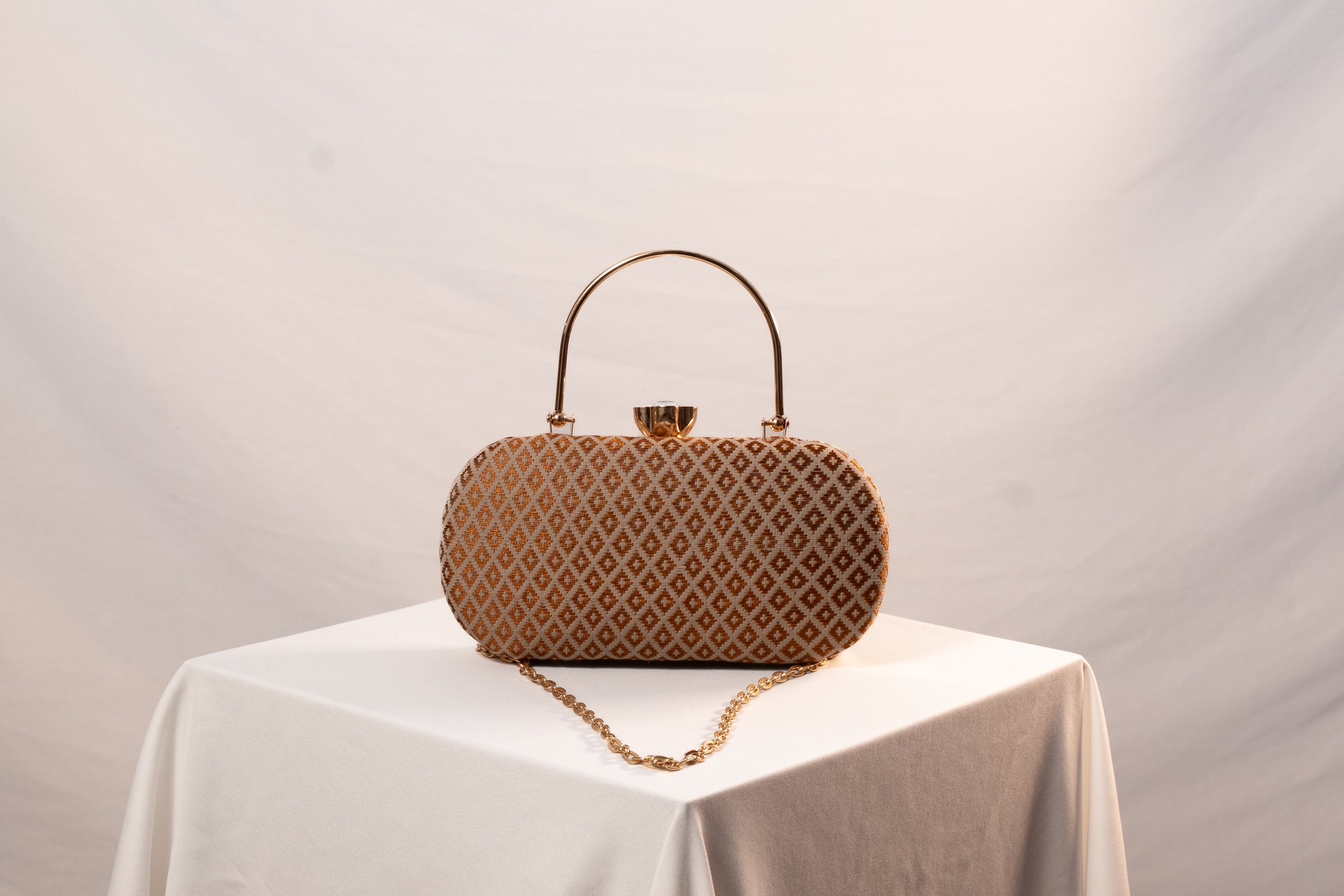 Brown Clutch bag